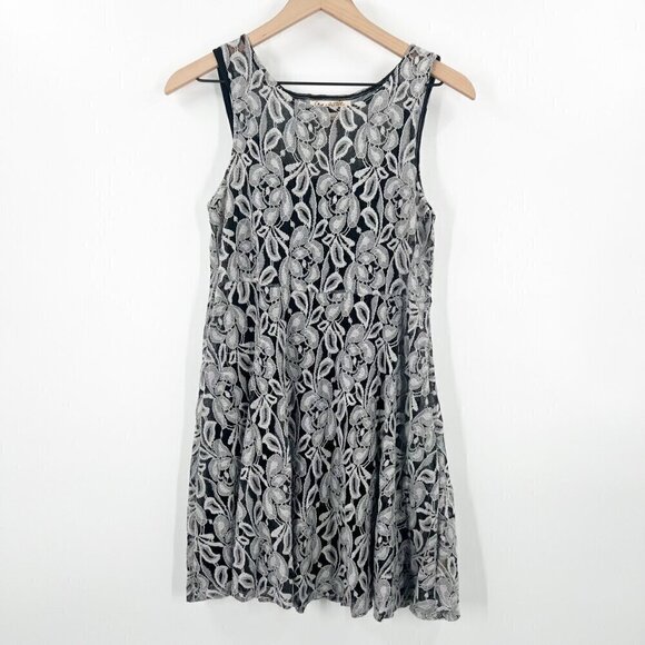 Free People Lace Skater Dress - Picture 1 of 10